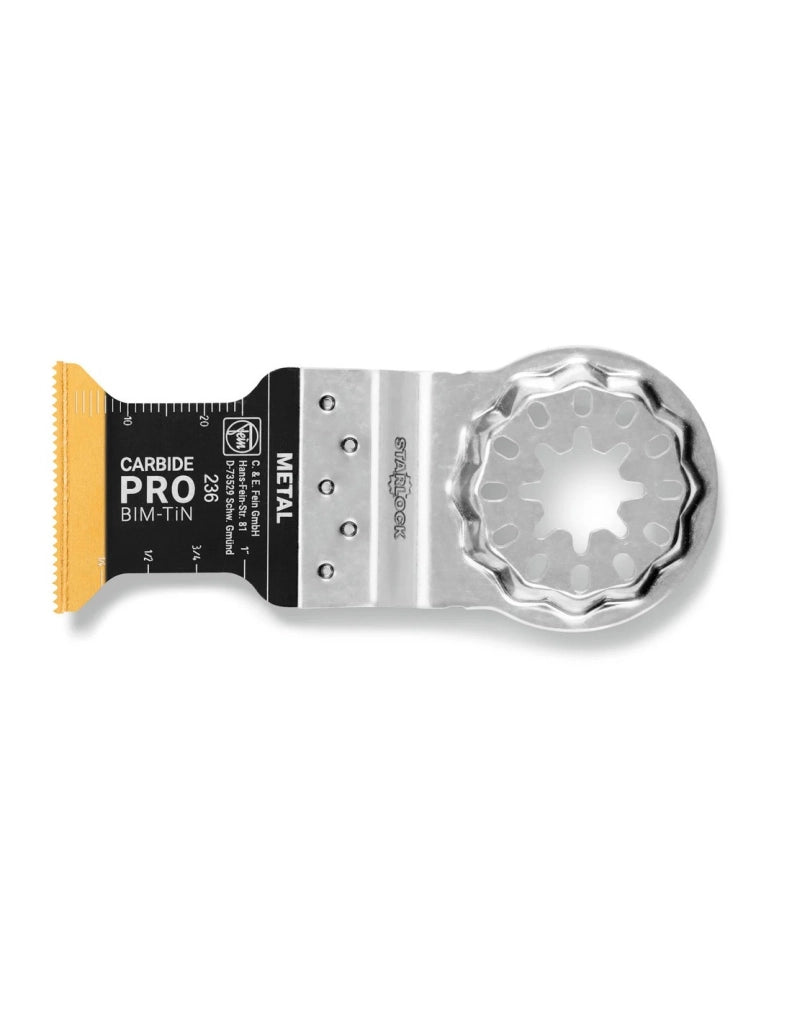 Set di 10 Lama da taglio Carbide PRO FEIN E-Cut SL (45 x 35 mm)