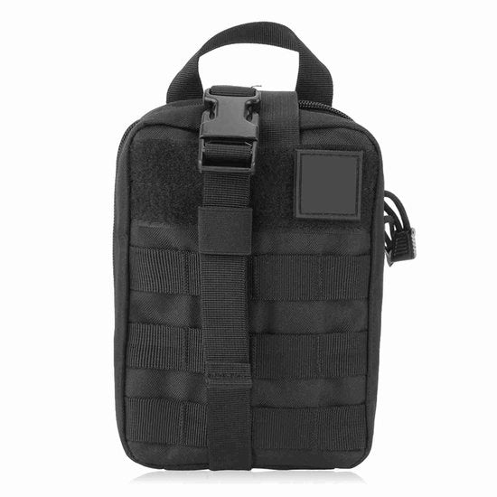 Kit di emergenza esterno - kit di sopravvivenza - borsa medica di emergenza - nero - formato compatto - Noodkit