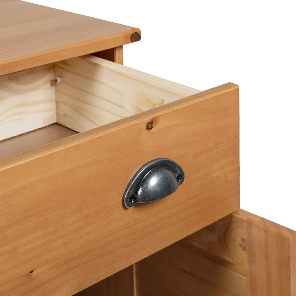 Set di mobili per il bagno VIGO 2 pcs Marrone e Marrone Miele 3328541