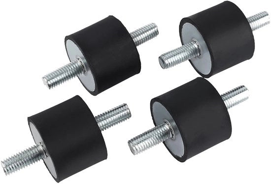 Sospensioni ad Assorbimento Vibrazioni - Silentbloc 40mm - Montanti di Assorbimento Vibrazioni - Dampening - Regolazione del Rumore - Materiale Duraturo Resistentente - Dampening Vibrazioni
