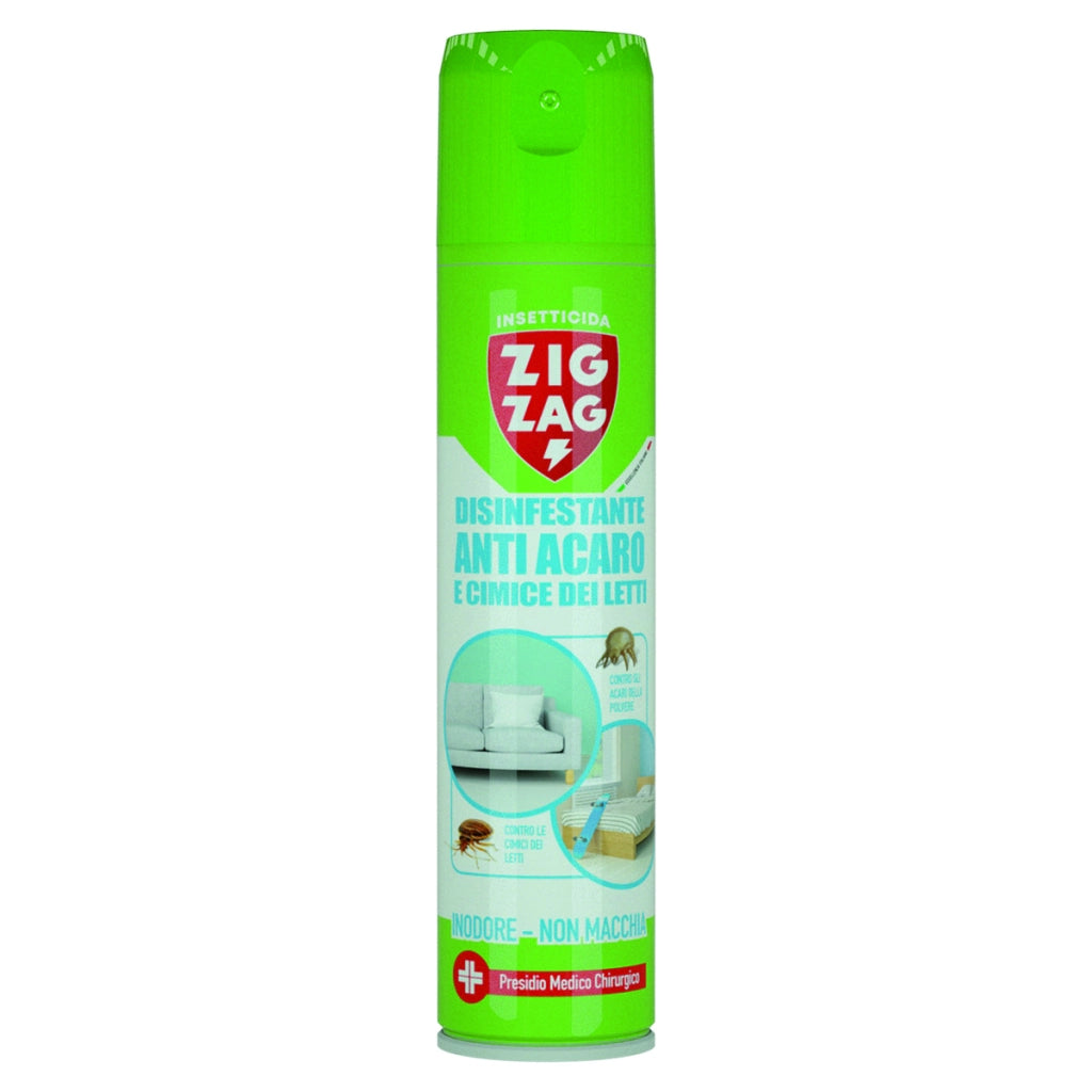 Zig Zag INSETTICIDA ANTIACARO E CIMICI DEI LETTI SPRAY  ml. 300