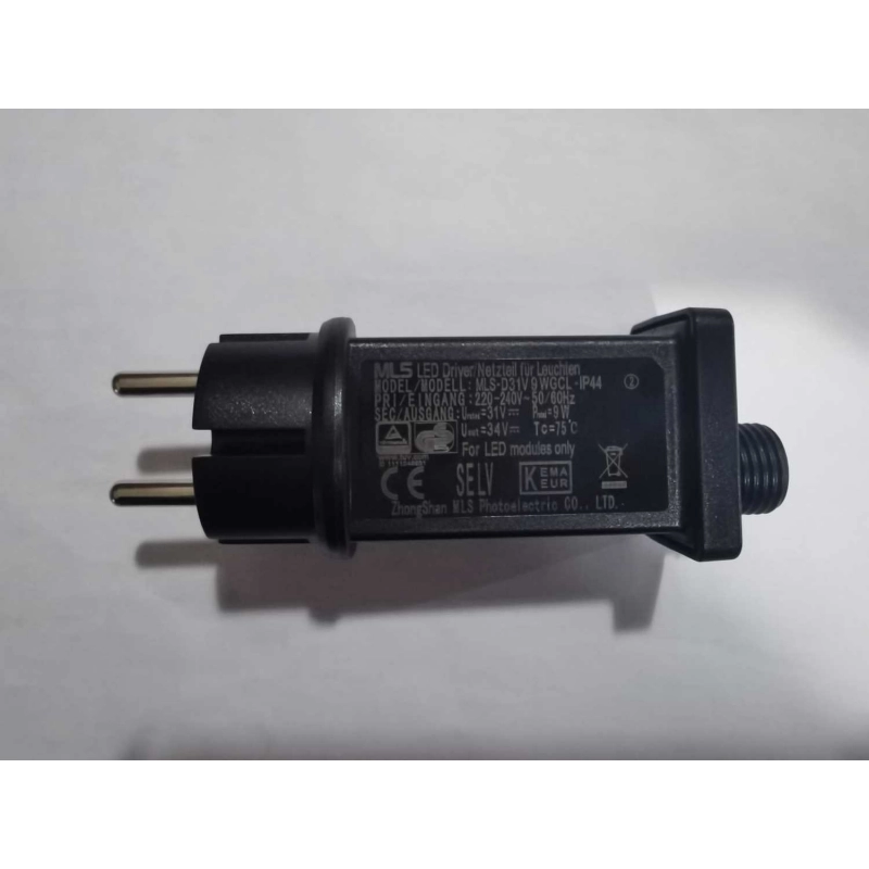 Luce filo 1000 led bianco freddo con controller 53m