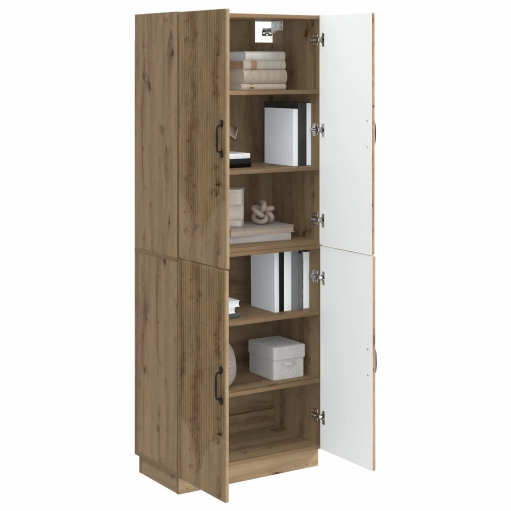 Set di armadi 2 pcs Rovere Artigianale Legno ingegnerizzato 3416789