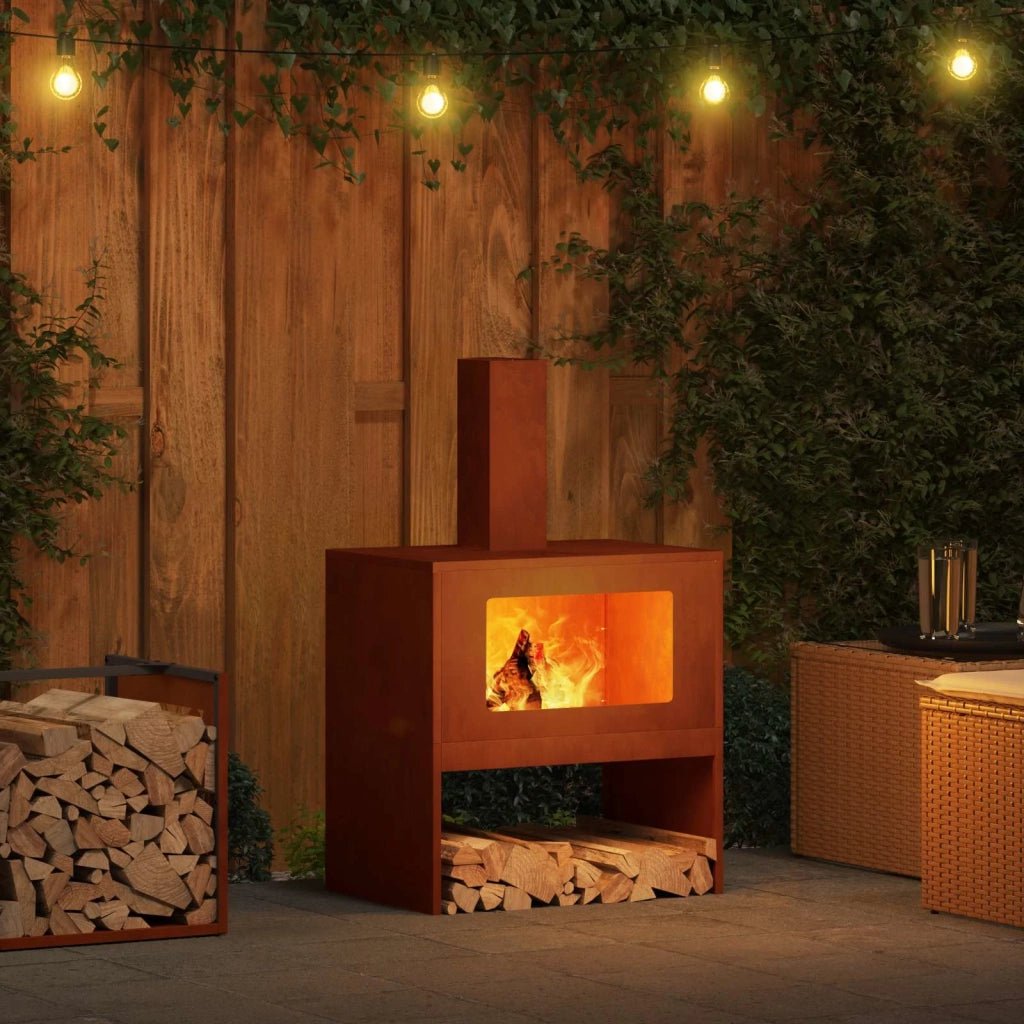 Focolare Marrone 60 x 40 x 96 cm CFW8337045
