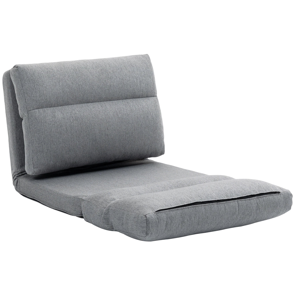 Poltrona letto reclinabile ¨C Minimal ¨C grigio 70x72x56 cm