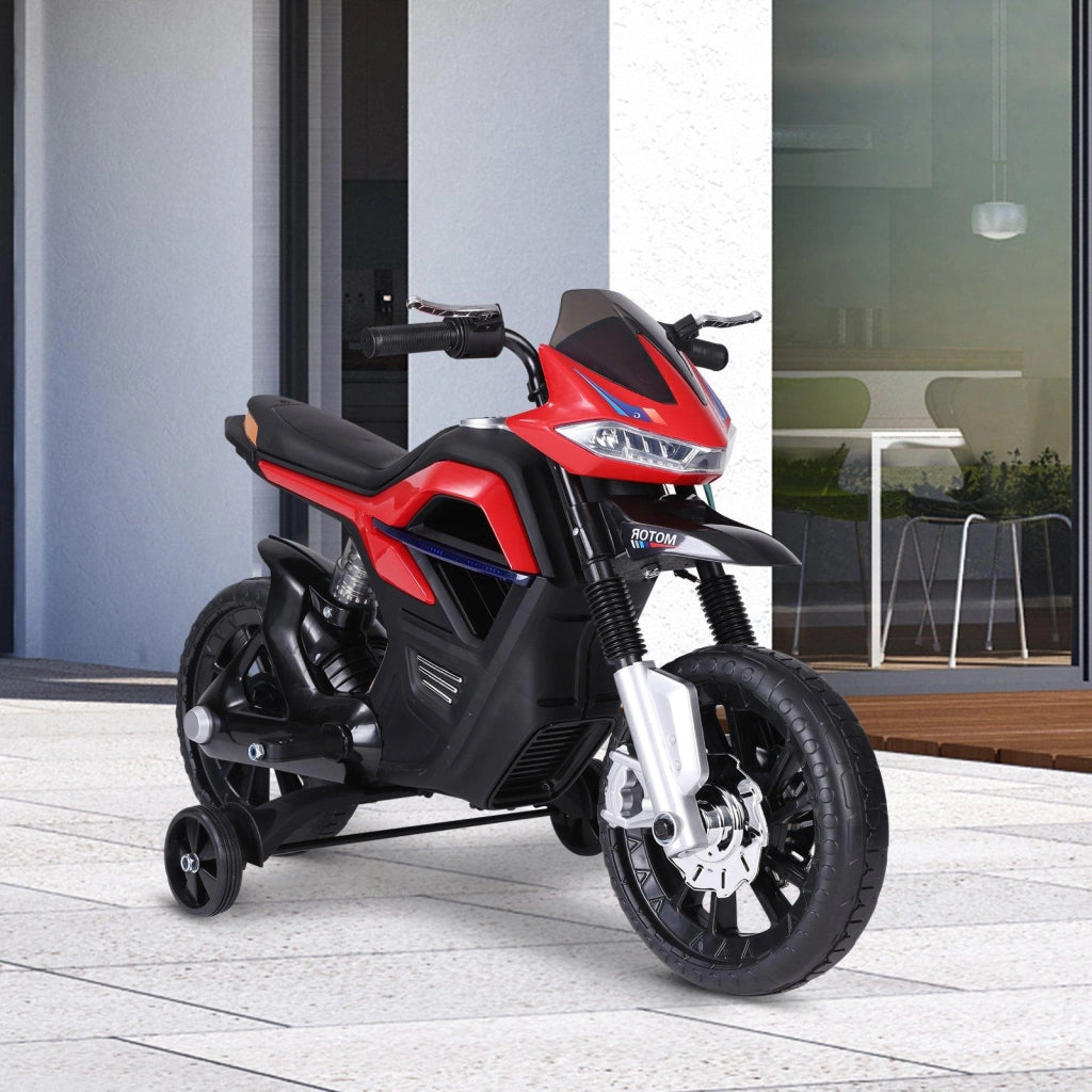 Moto Elettrica per Bambini 6V  Rossa