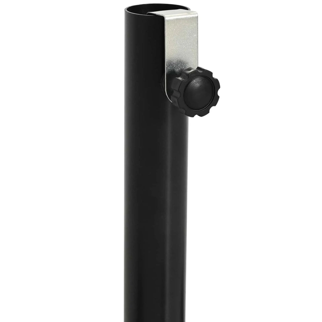 Telaio Base per Parasol a Mezza Nero Acciaio for 32-38 mm Pole 42034492