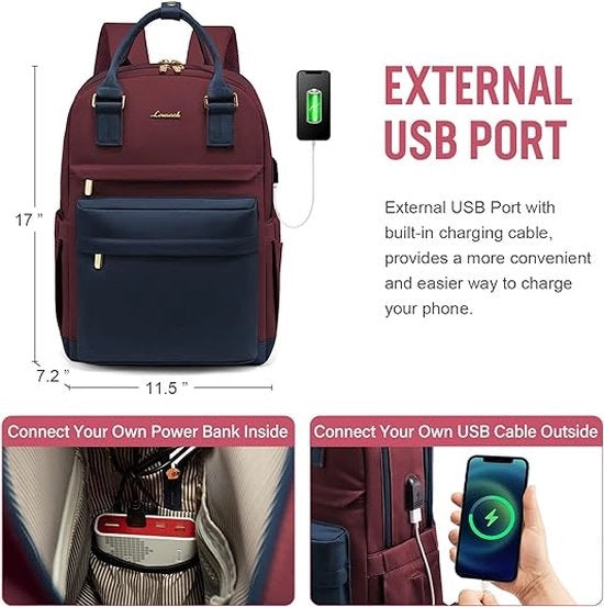 Borsa per laptop da 15,6 pollici