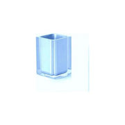 Gedy Bicchiere portaspazzolini Rainbow Celeste
