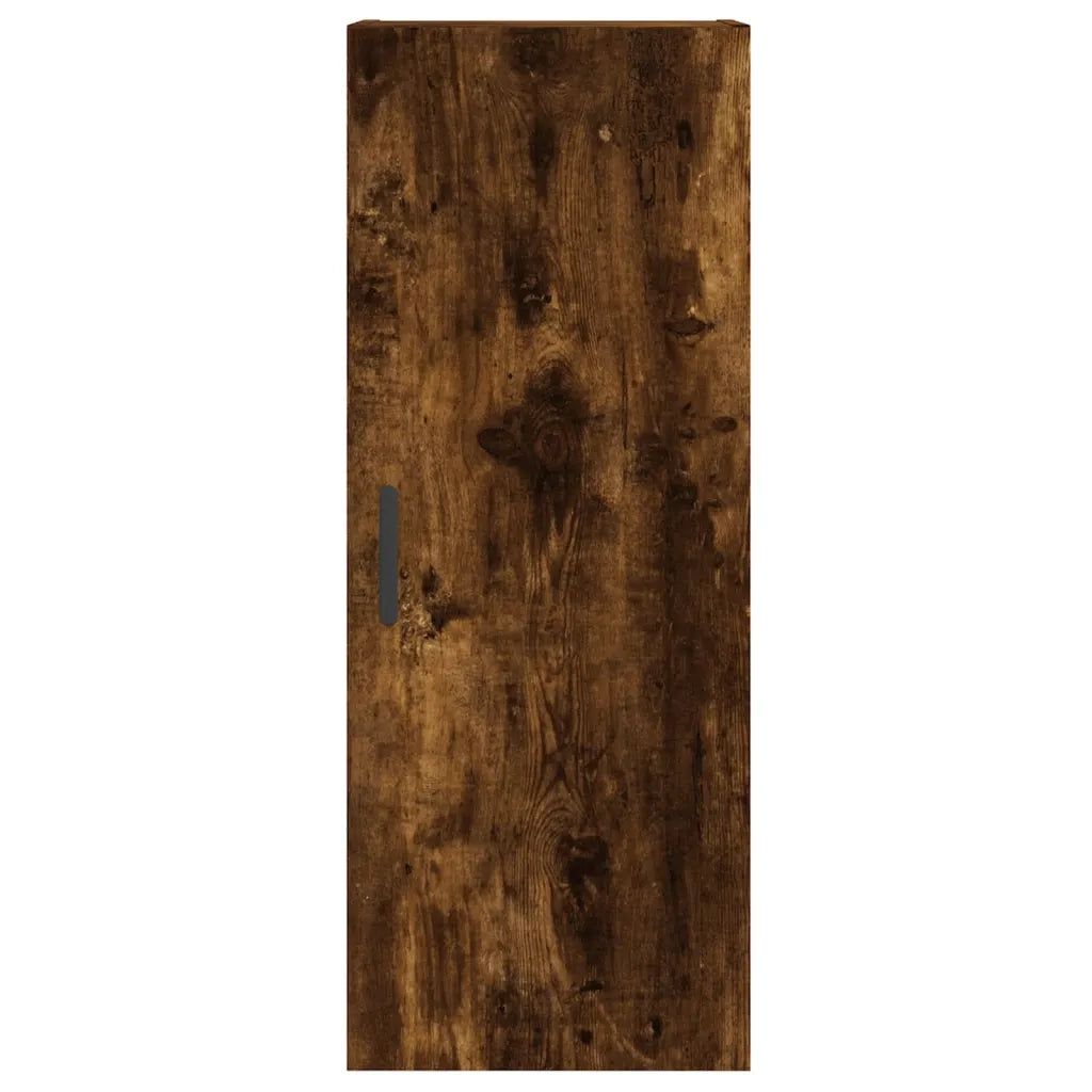 Mobile a Parete Rovere Fumo 34,5x34x90 cm 828865
