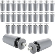 Stopper per tenda 30 pezzi - Tamponamento di urto - Ricambio - 40 mm Lunghezza - Resistente all'usura - Materiale di alta qualità - Kunststof - Componenti per tenda