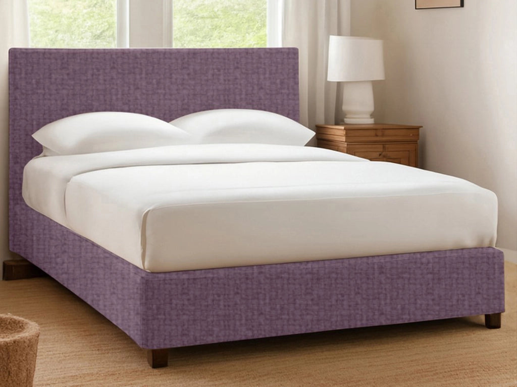 Ilford, Letto Singolo Sfoderabile Made in Italy, Viola Lilla