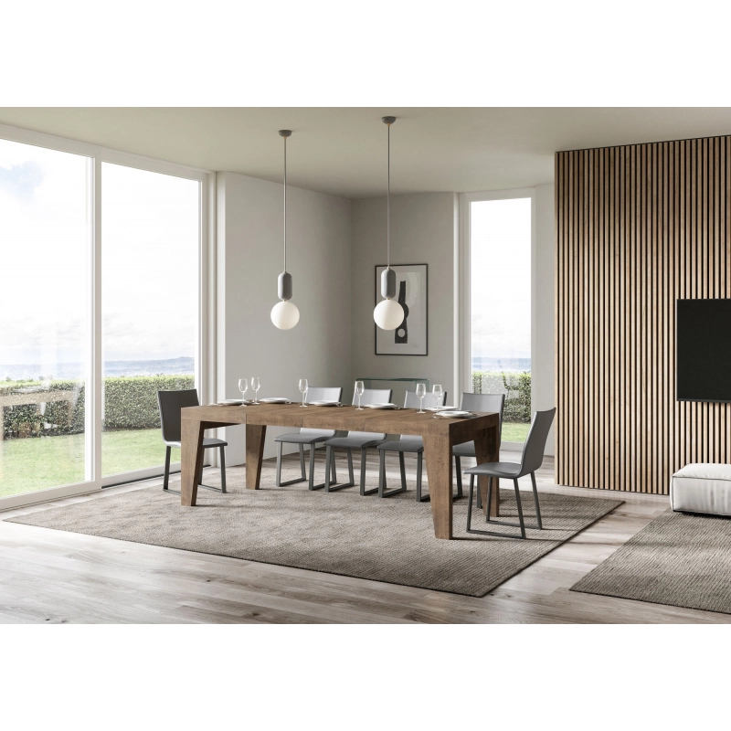 Tavolo allungabile 90x130/234 cm Naxy Premium - Noce