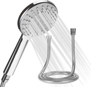 Douchekop universale con 5 modalità Funzione Alta pressione Acqua risparmiante 150 cm tubo metallico per vasca da bagno Doucheslang in ABS + galvanizzato