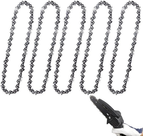 Set di 5 Catenelle per Troncatura Mini per Taglio