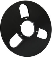 Cassette per registrazioni su nastro 1/4 10 pollici - Cassette vuota - Universale 3 fori - Lega di alluminio - Cassette aperta - Adatta per registrazioni su nastro
