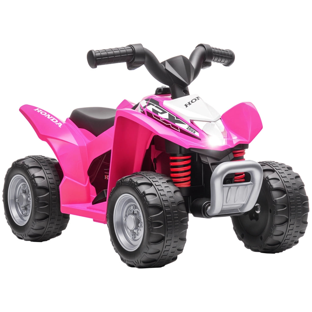 Quad Elettrico per Bambini con Luci LED ¨C Minimal ¨C Rosa 65.5x38.5x43.5 cm