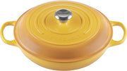 Braadpan in acciaio inox con coperchio - 30 cm, 3,2 litri