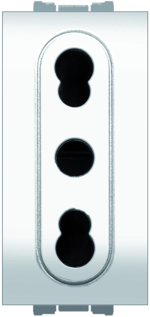Feb Elettrica PRESA BIVALENTE DI SICUREZZA 2P+T  10-16A Col. Bianco 20.00 pz