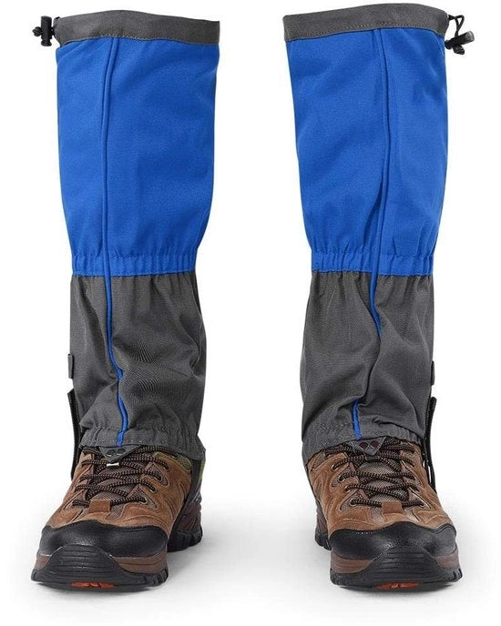 Gaiter Acquaprotezione - Protezione per Gamba - Attività Alpinistica - 1 Paio - Tessuto Oxford - Dimensioni 45,5 x 19,7 cm
