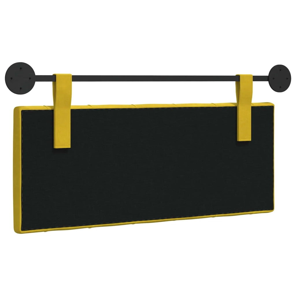 Testiera sospesa Con luce LED Giallo Velluto 42032087