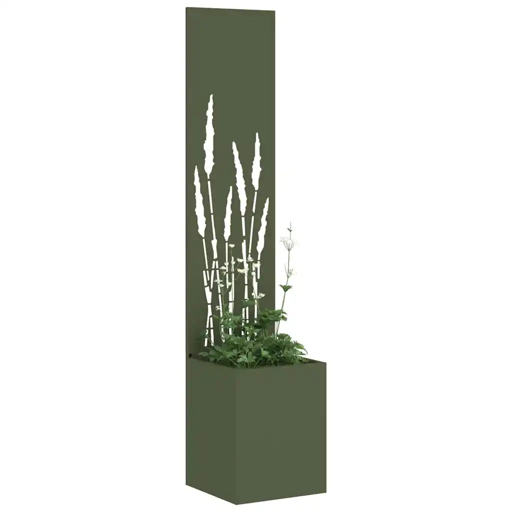 Schermo per privacy in giardino Oliver verde 32 x 150 cm 876395
