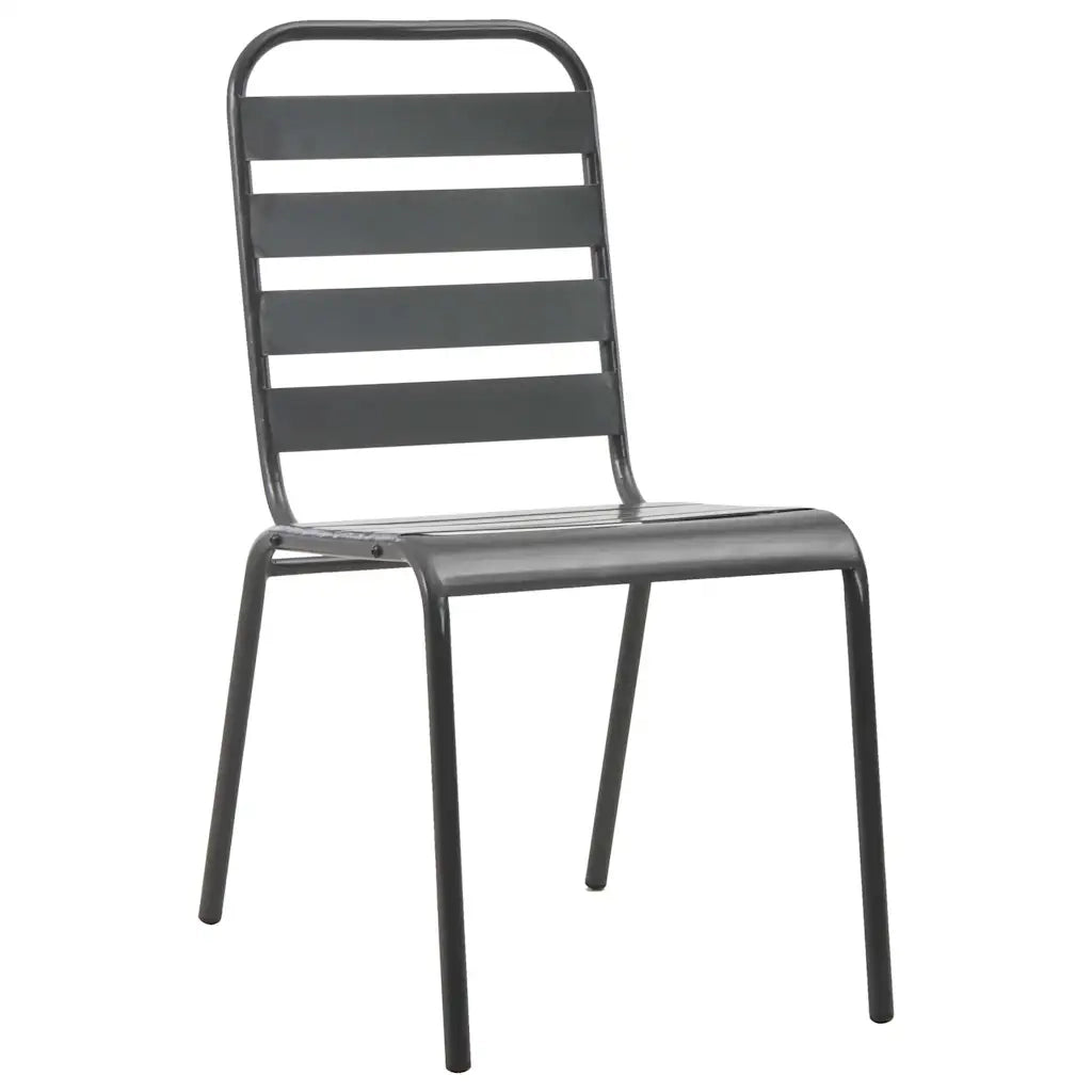 Set da Pranzo per Giardino 3 pcs Antracite