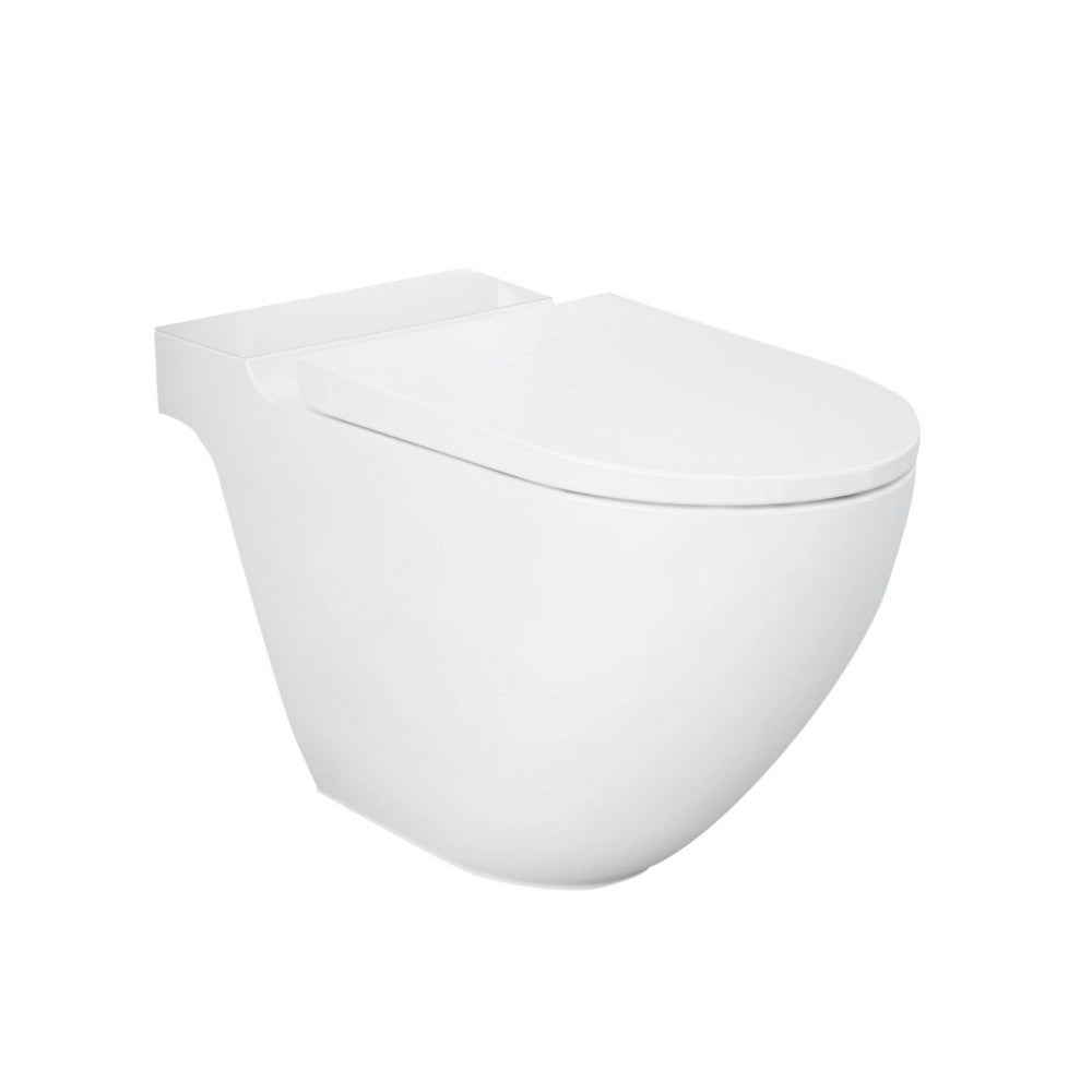 Vaso monoblocco serie Des a pavimento rimless