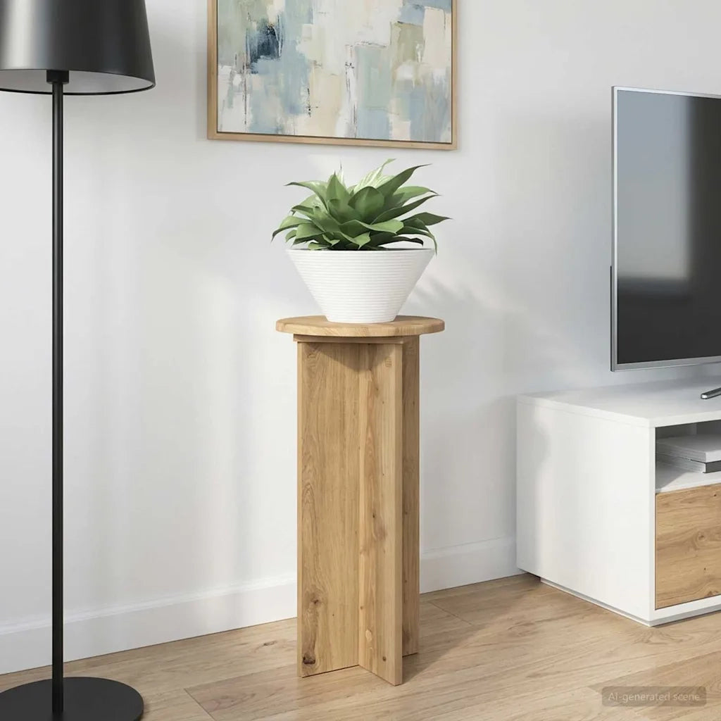 Supporto per piante | Sostegno per piante 2 pz Rovere Artigianale