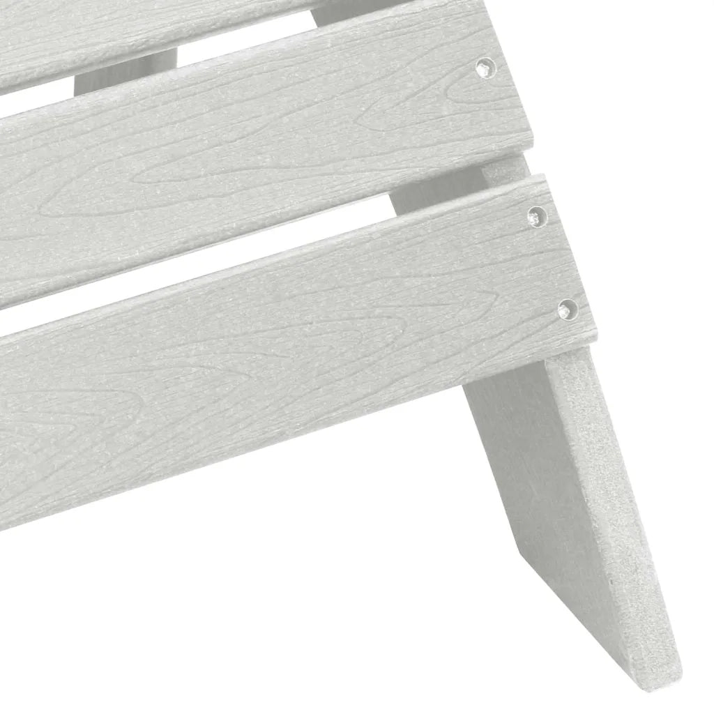 Sedia Adirondack Bianco 82 x 74 x 92 cm HDPE 42006629