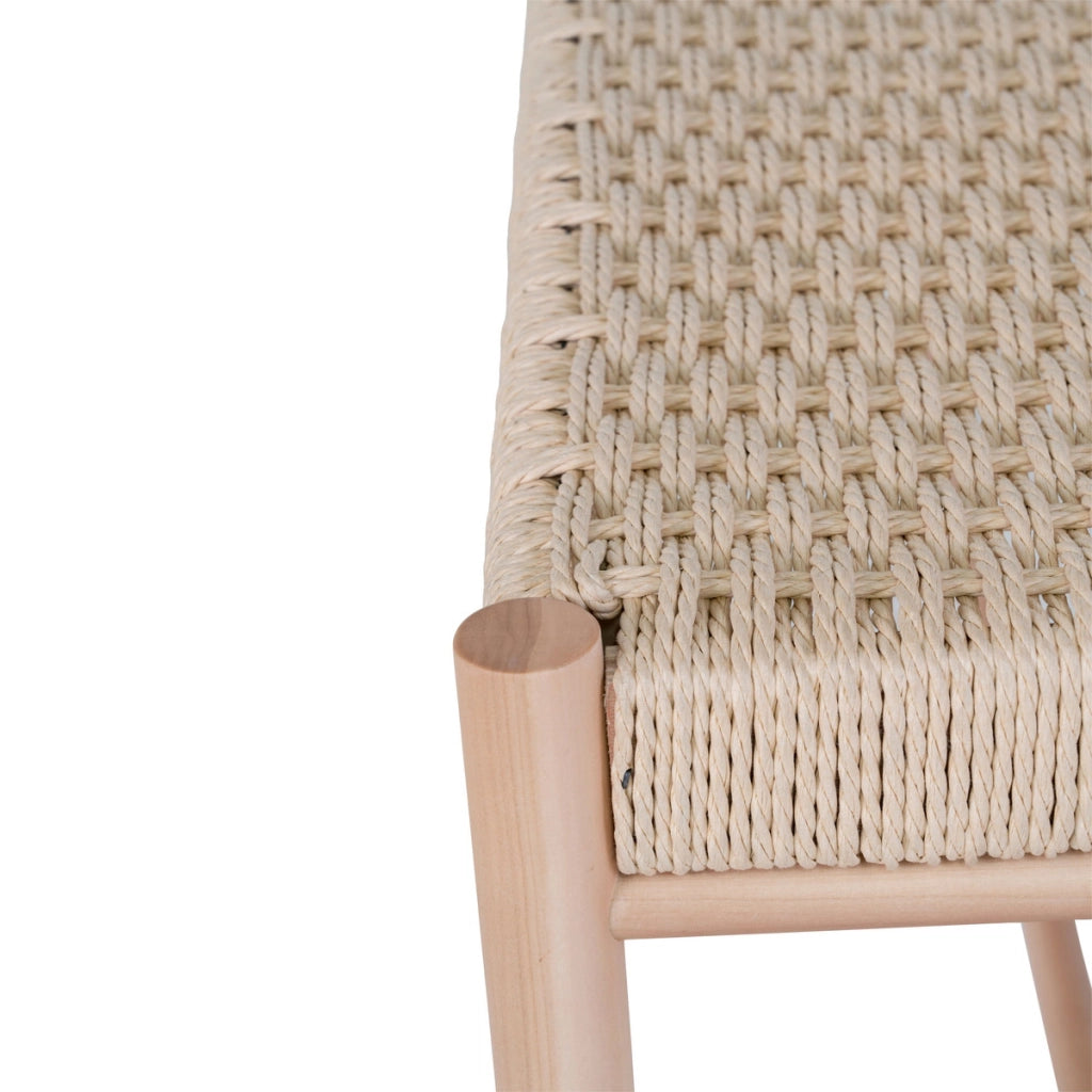 Panca Abano, Marrone, Legno, 35x80x45 cm