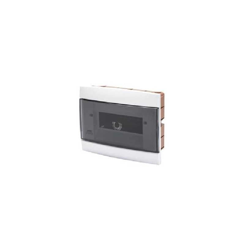 GW40225Tb Centralino da Arredo da Incasso 250X195X26 mm Bianco Latte 8+1/2 Moduli