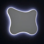 Specchio 100x75 con cornice a led