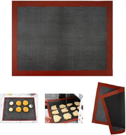Bakmat 30 x 40 cm - Silicone - Resistente al calore - Antifiammante - Pannello di cottura riciclabile - Sicuro per alimenti - Folio per forno