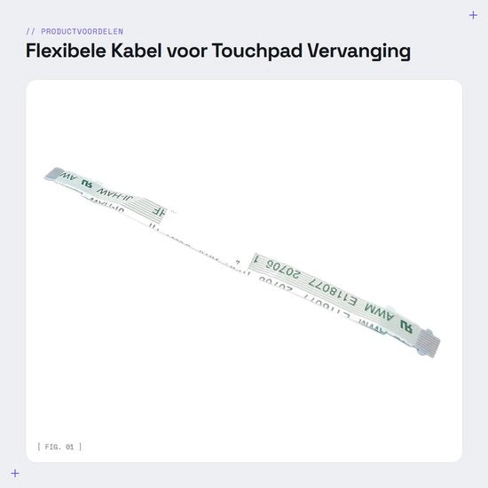 Cavo flessibile per sostituzione touchpad per laptop