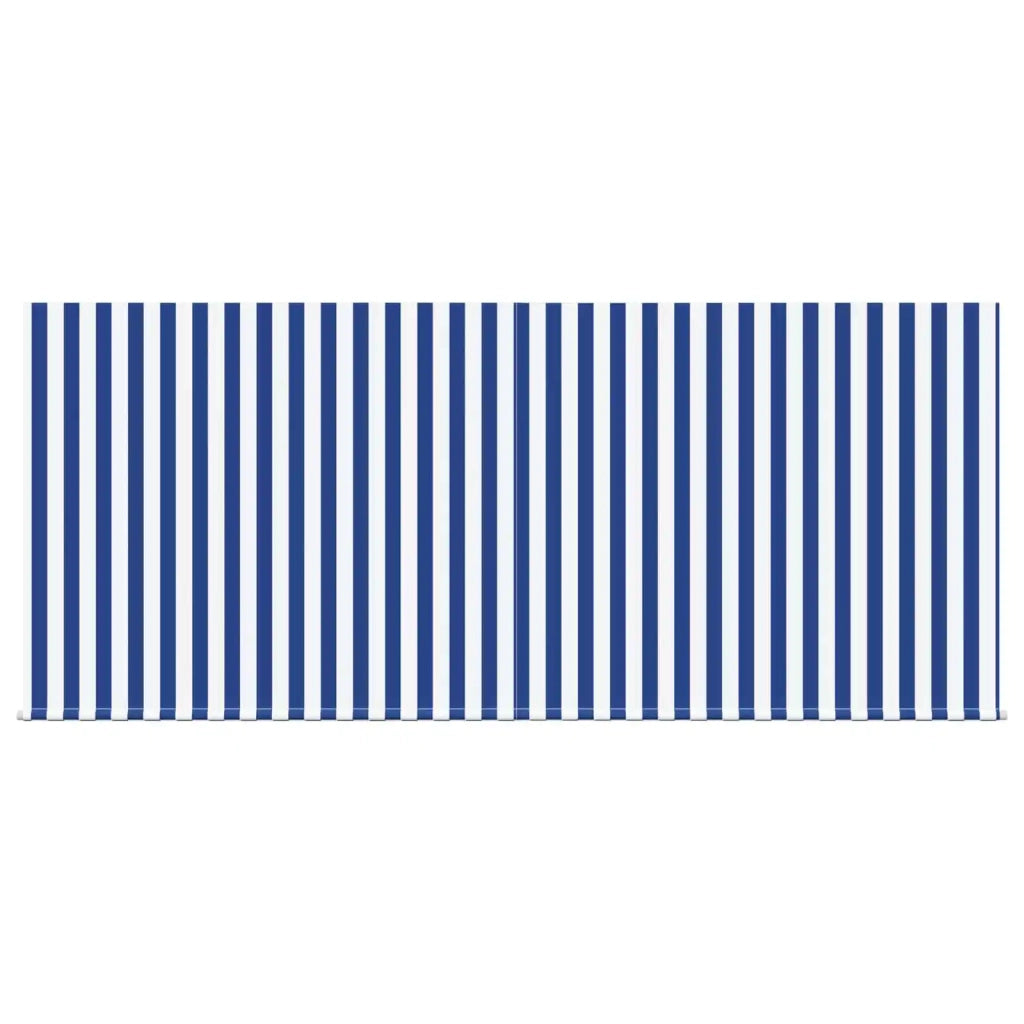 Tenda Retrattile Blu e Bianco 300 x 250 cm 3329913