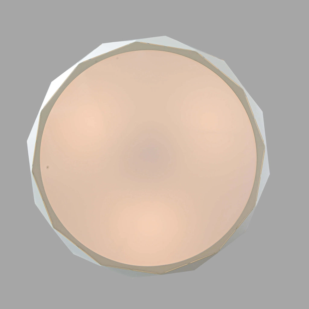 Lampada a sospensione Reus bianca 3xE27 Ø45 LightPrestige