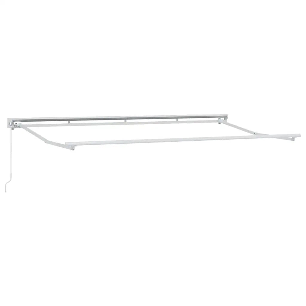 Struttura della tenda Giallo e Bianco 400 x 200 cm 3329787