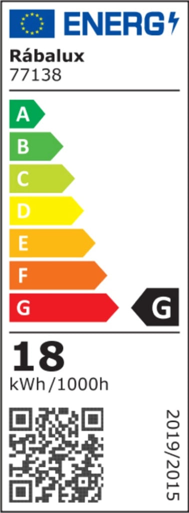 Plafoniera esterna quadrata bianca 28cm LED 18W sensore