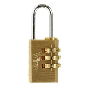 VIRO BL 406.30.7 LUCCHETTO OTT A COMBINAZ 3 CIFRE- 1,0 pz