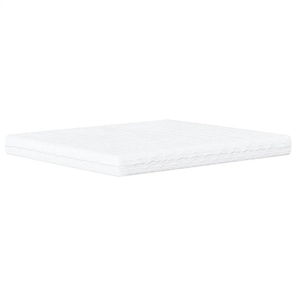 Letto con Materasso Verde Scuro 160x200 cm in Velluto 3208667