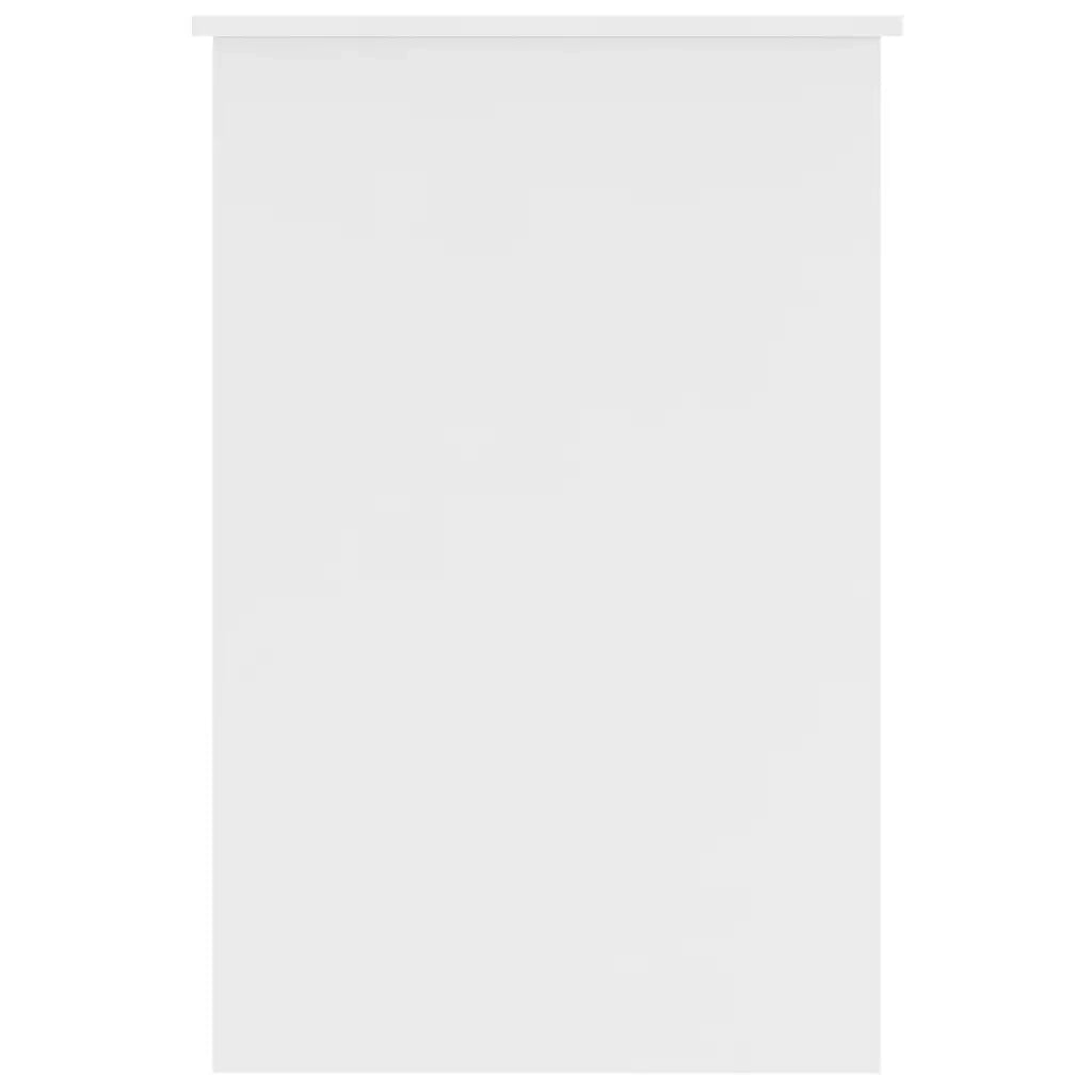 Scrivania Bianca 100x50x76 cm in Legno Multistrato 800549