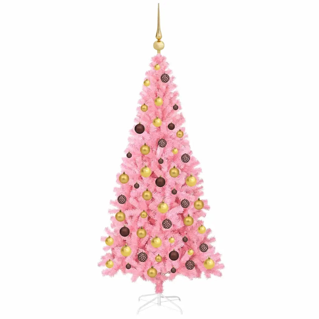 Albero di Natale Rosa 180 cm PVC 3396426