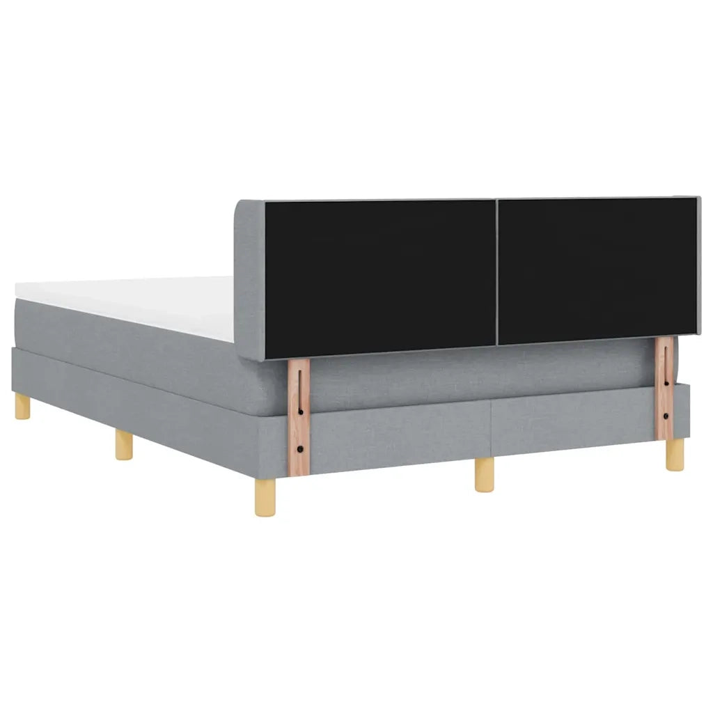 <strong>Letto a Molle< / strong> Grigio chiaro 140 x 200 cm 3341356
