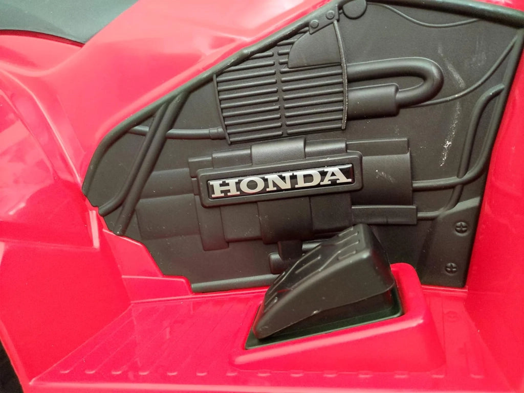 Mini Quad Elettrico per Bambini 7,2V con Licenza Honda 250X Rosso