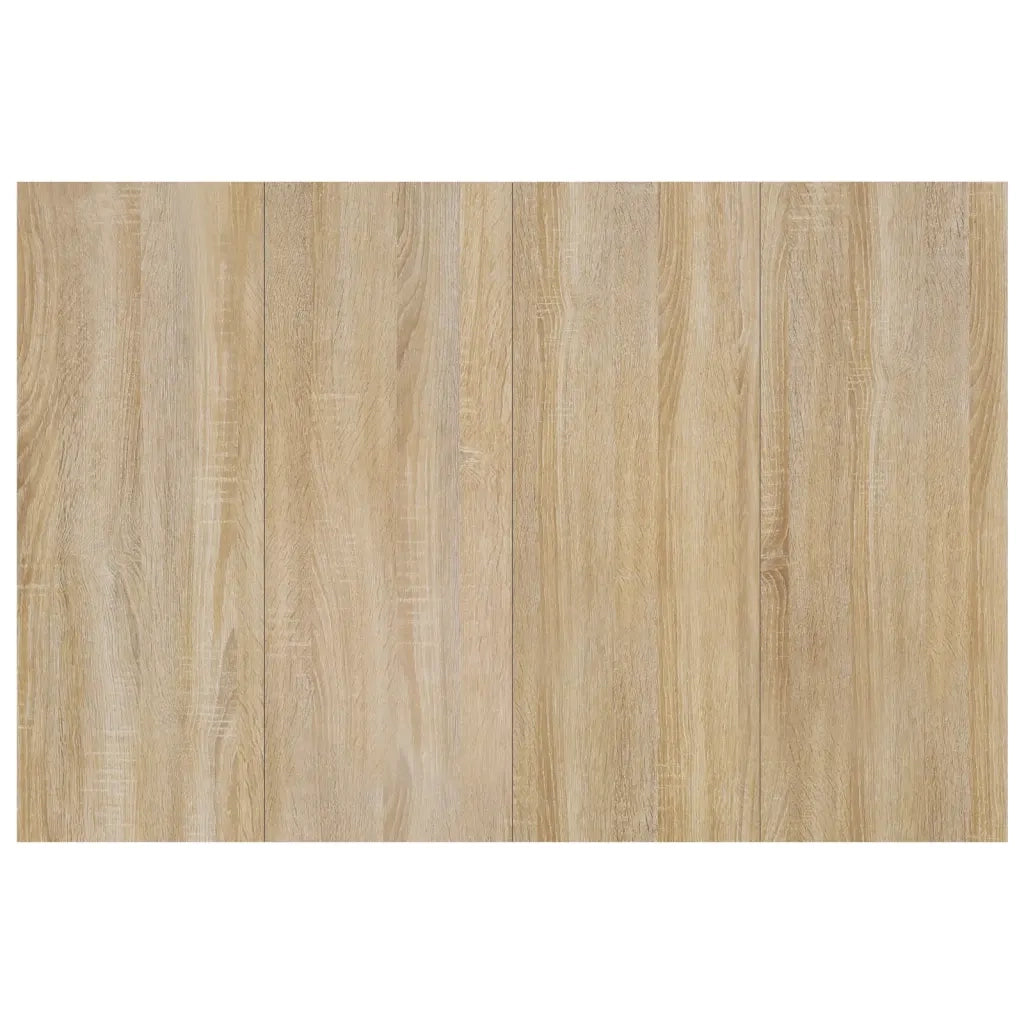 Testiera | Testata Letto Rovere Sonoma 120x1,5x80 cm in Legno Multistrato