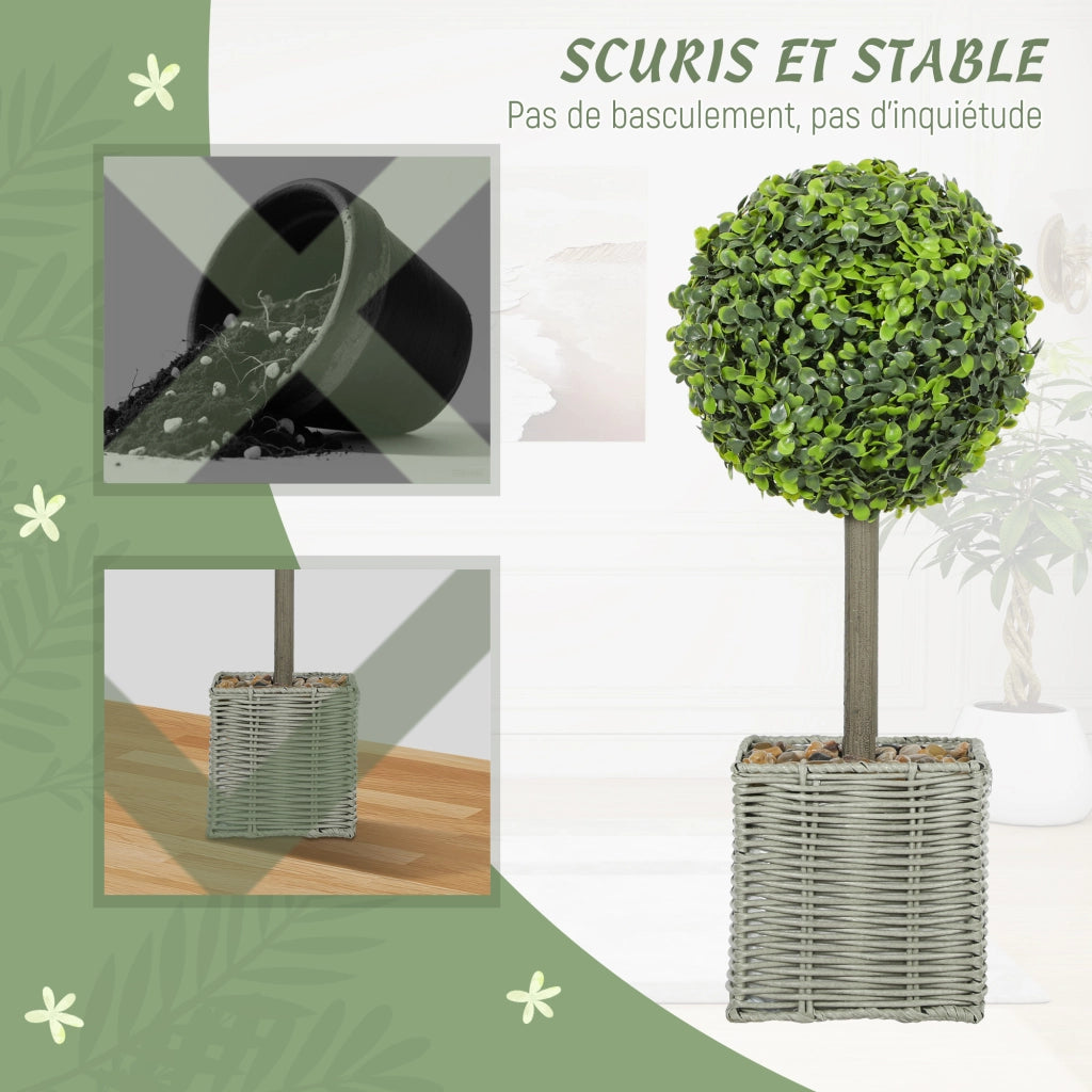 Piante Artificiali Decorativo ¨C Minimal ¨C Verde 50 cm