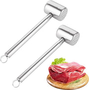 Spiedo per carne - acciaio inossidabile - 2 pezzi