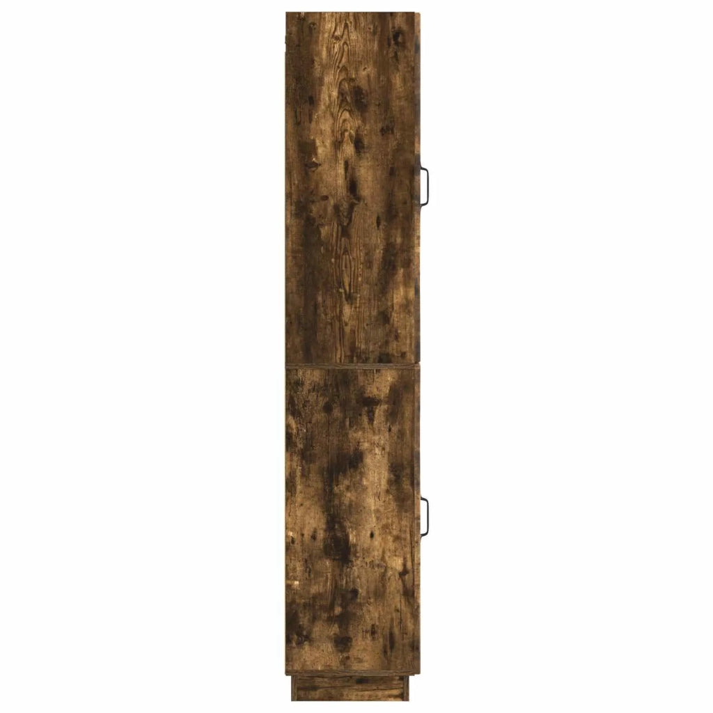 Set di armadi 2 pz Rovere Fumo Legno ingegnerizzato 3416795