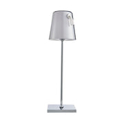 Lampada portatile bimbi cromata LED RGB 5W Italux Ostap